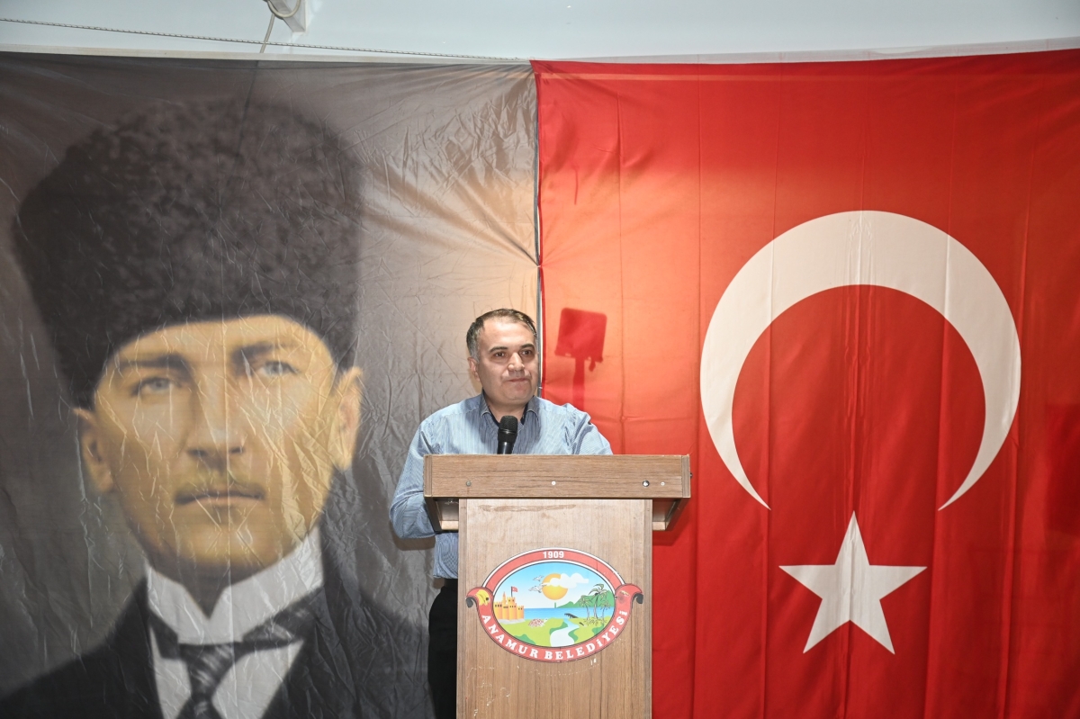 Anamur Belediye Başkanı Durmuş Deniz Mahalle Muhtarları ve Din Görevlileri ile Bir Araya Geldi.
