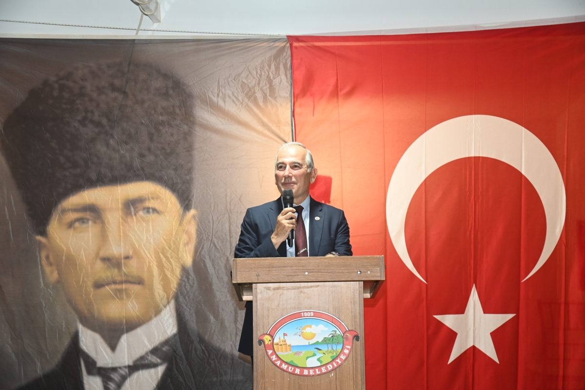 Anamur Belediye Başkanı Durmuş Deniz Mahalle Muhtarları ve Din Görevlileri ile Bir Araya Geldi.