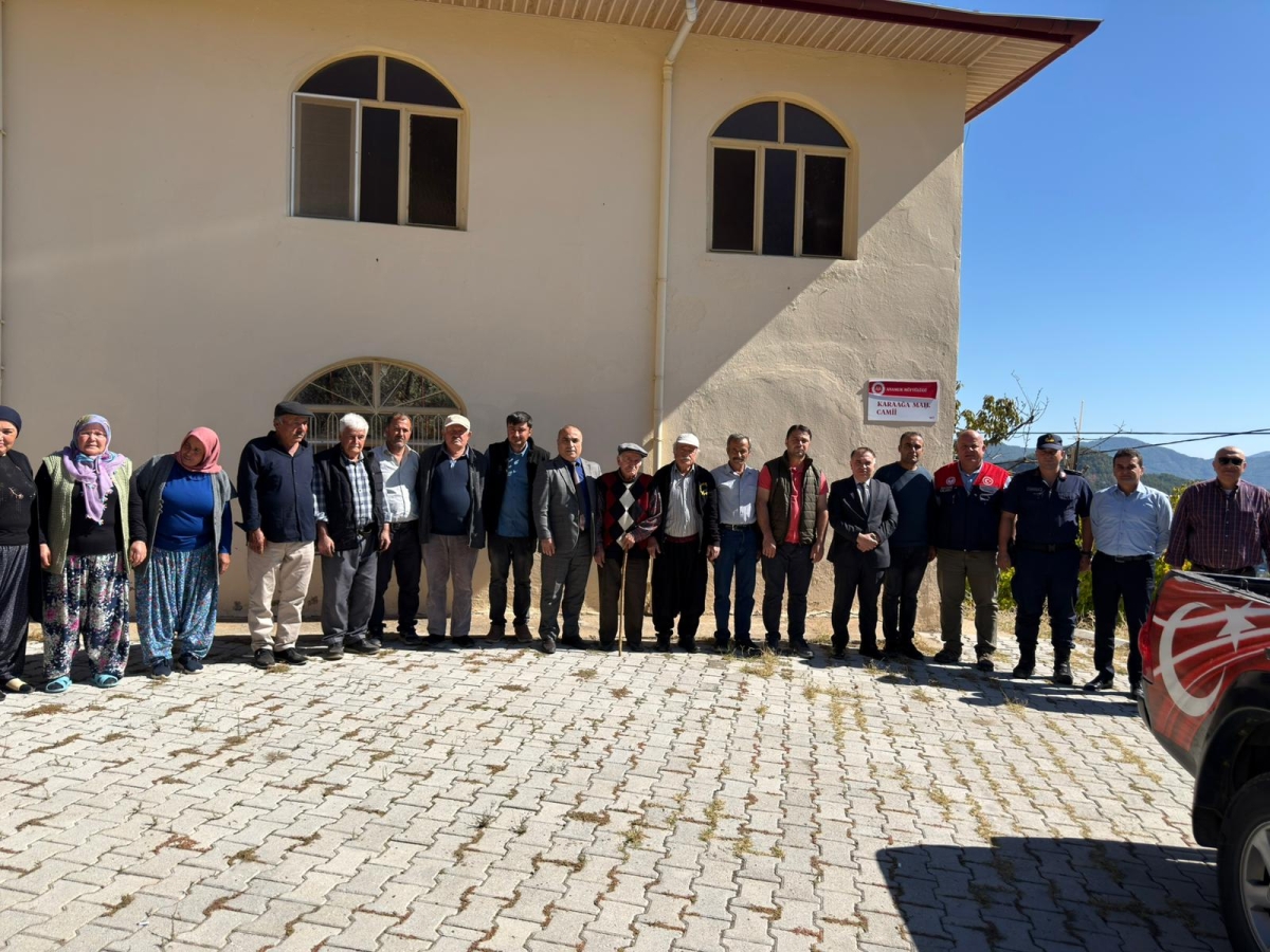 Kaymakam Kemal DURU, Karaağa ve Lale Mahallelerinde Vatandaşlarla Buluştu