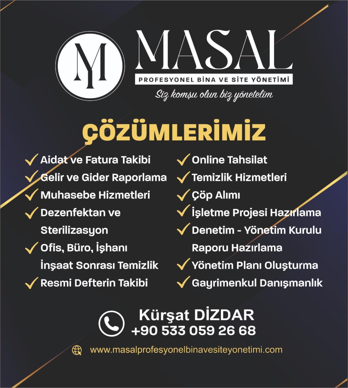Anamur’da “Masal Profesyonel Bina ve Site Yönetimi” Hizmete Girdi..