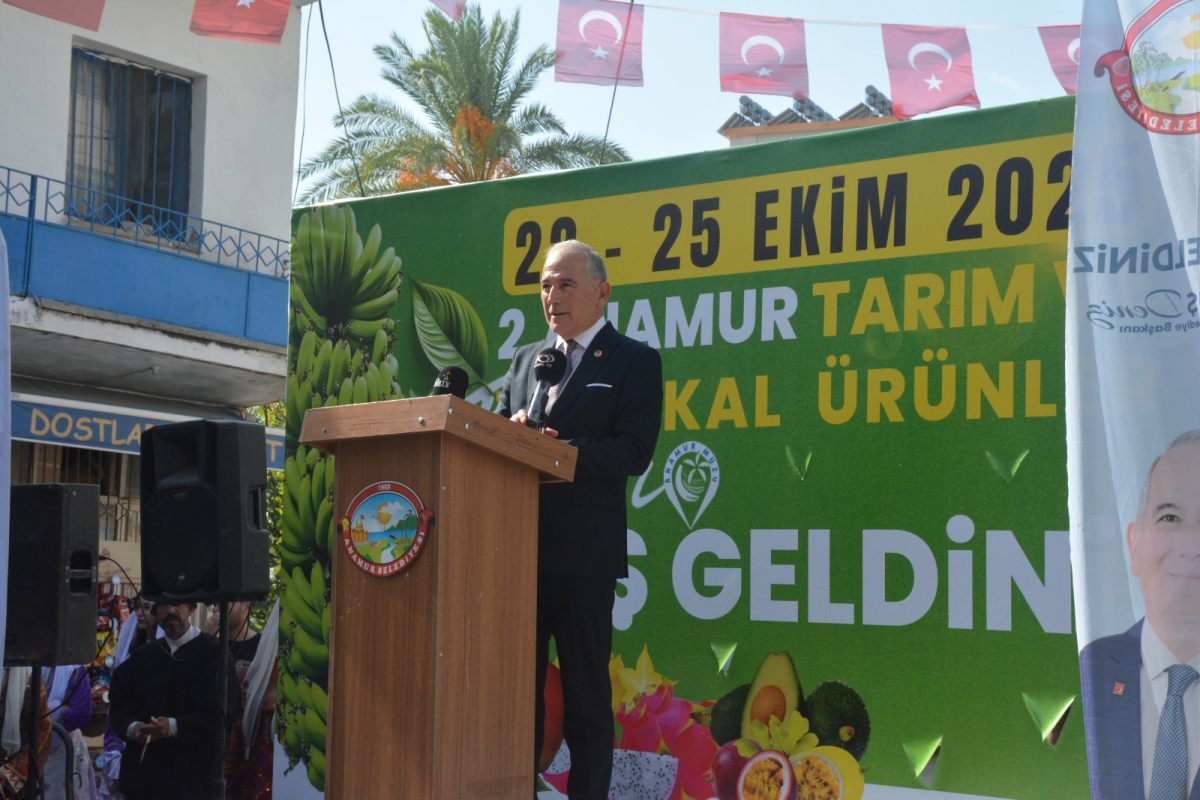 Anamur’da Tarım ve Tropikal Ürünler Fuarı Coşkuyla Açıldı..