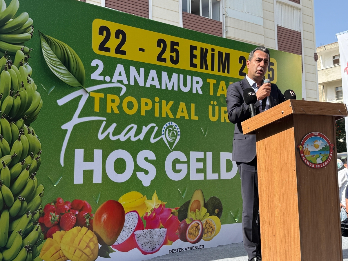 Anamur’da Tarım ve Tropikal Ürünler Fuarı Coşkuyla Açıldı..