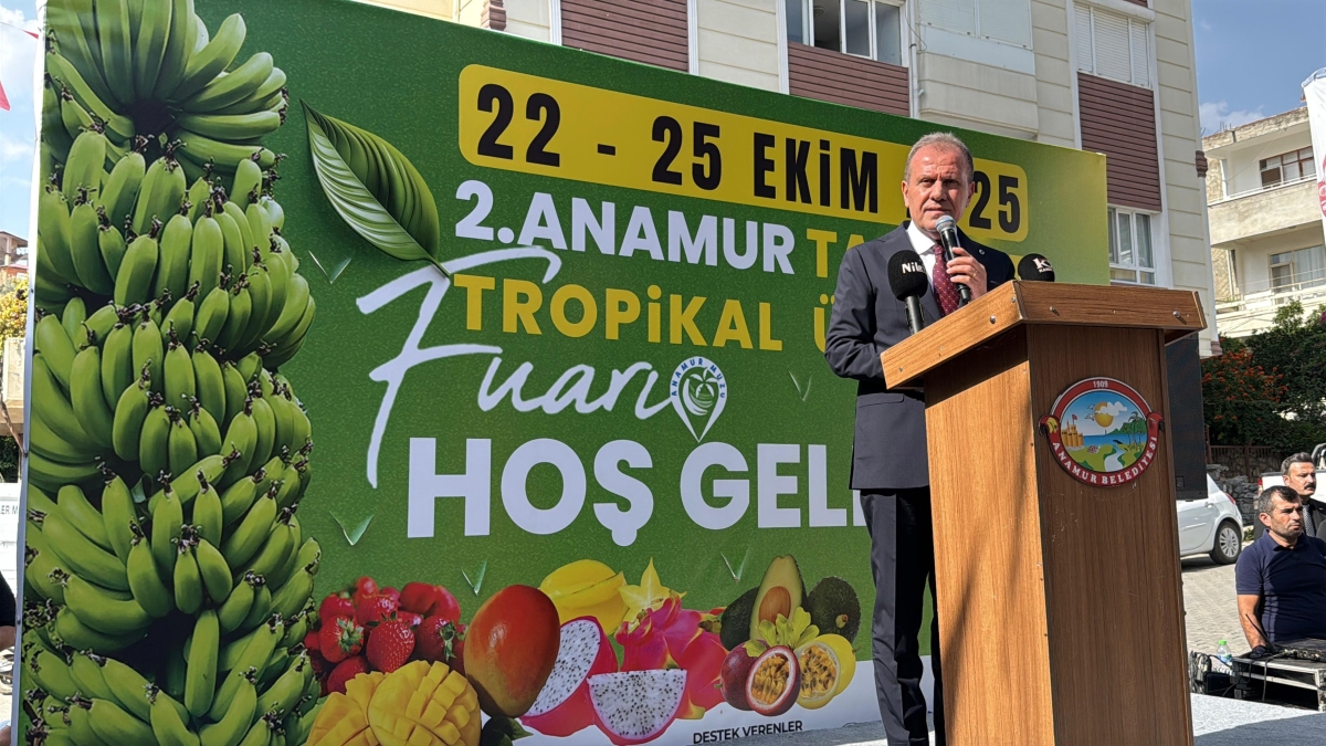Anamur’da Tarım ve Tropikal Ürünler Fuarı Coşkuyla Açıldı..