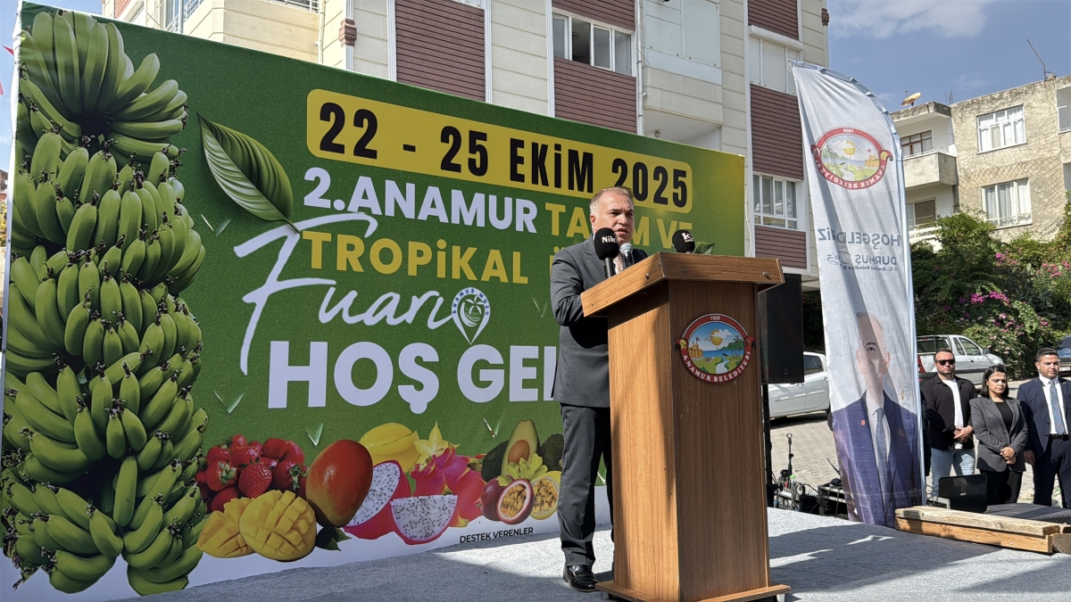 Anamur’da Tarım ve Tropikal Ürünler Fuarı Coşkuyla Açıldı..