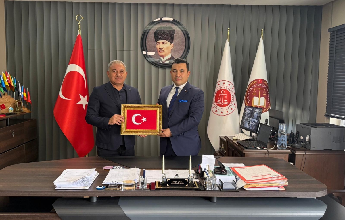 Türk Sağlık-Sen’den Başsavcı Çatlı’ya Anlamlı Ziyaret