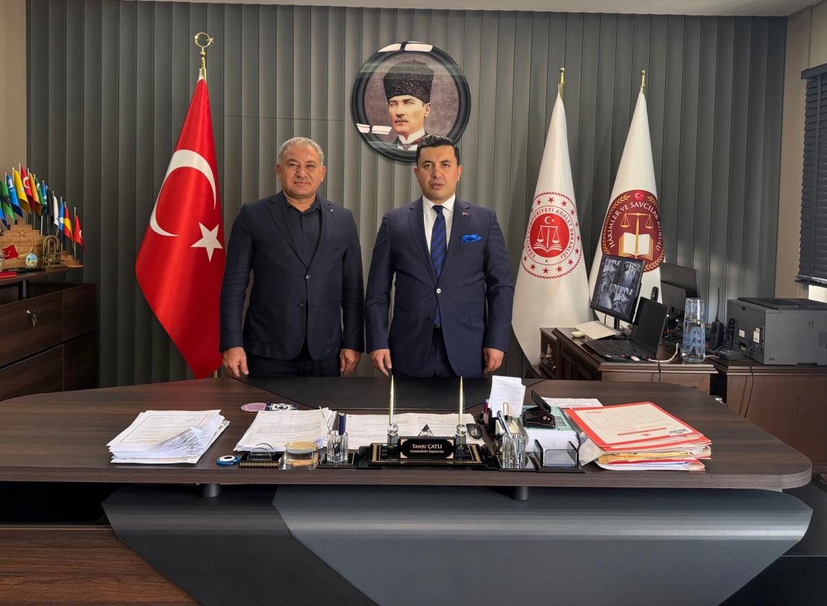 Türk Sağlık-Sen’den Başsavcı Çatlı’ya Anlamlı Ziyaret