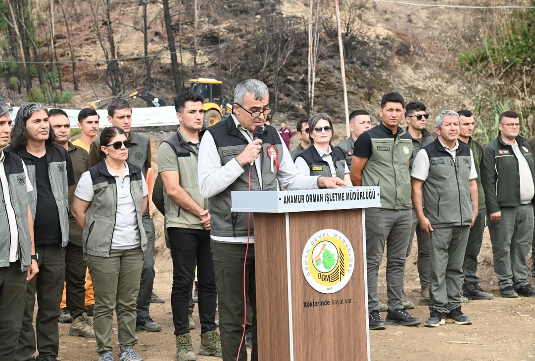 Anamur’da “Geleceğe Nefes” Kampanyası Kapsamında Fidanlar Toprakla Buluştu