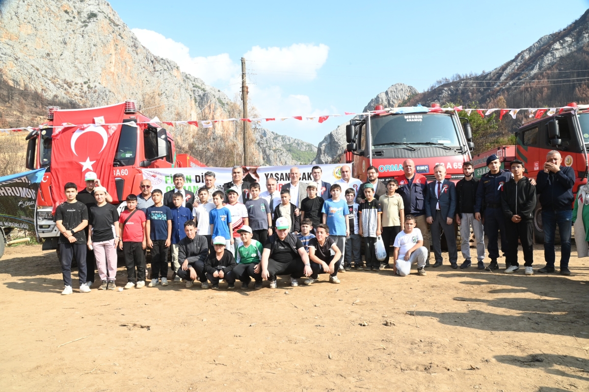 Anamur’da “Geleceğe Nefes” Kampanyası Kapsamında Fidanlar Toprakla Buluştu