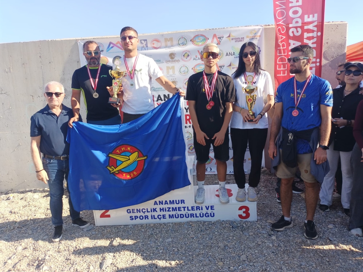 Yamaç Paraşütü Süper Finalinde Şampiyonlar Anamur Semalarında Belirlendi..