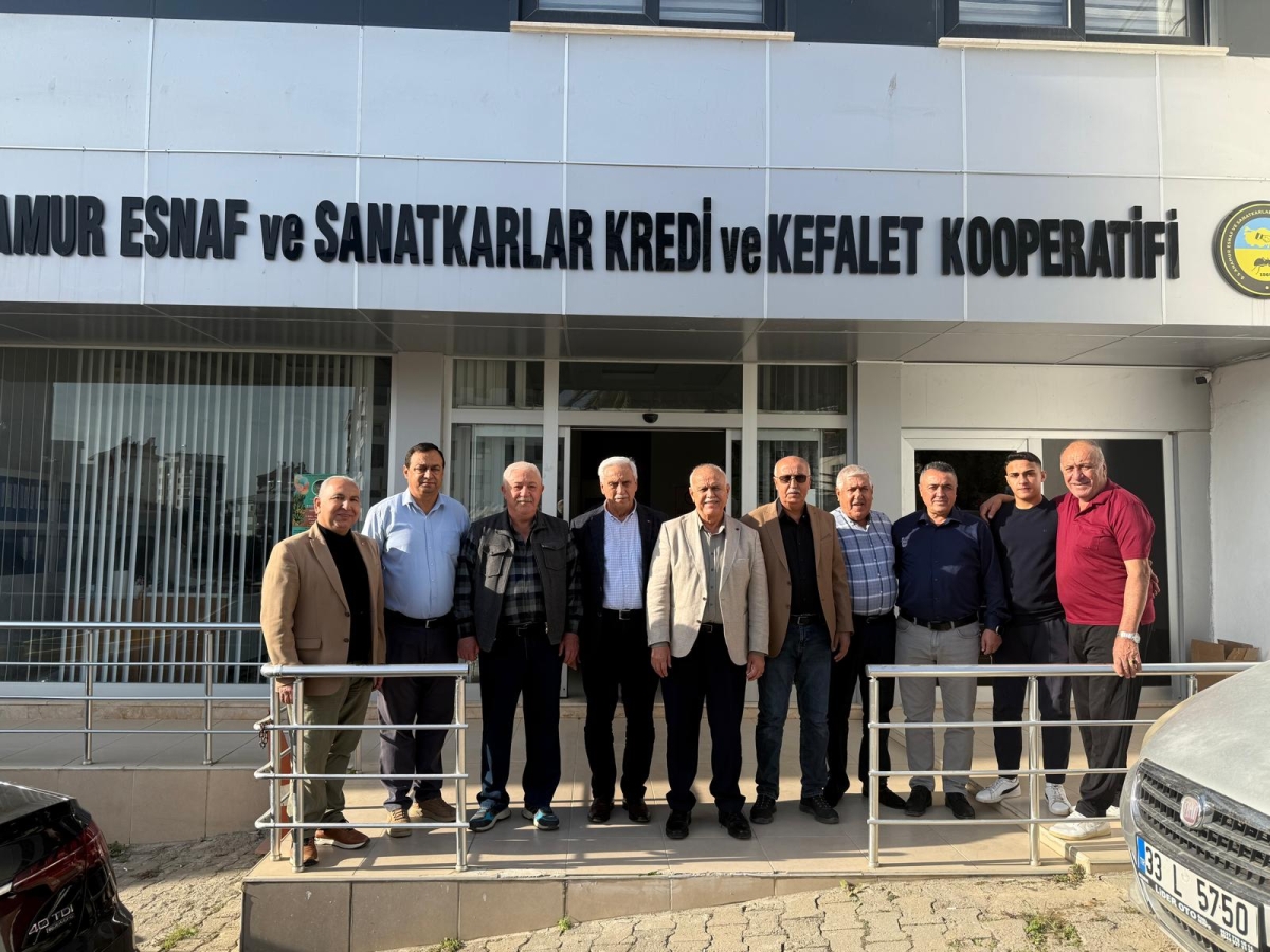 Esnaf Kefalet Başkanlarından Kooperatife Ziyaret..