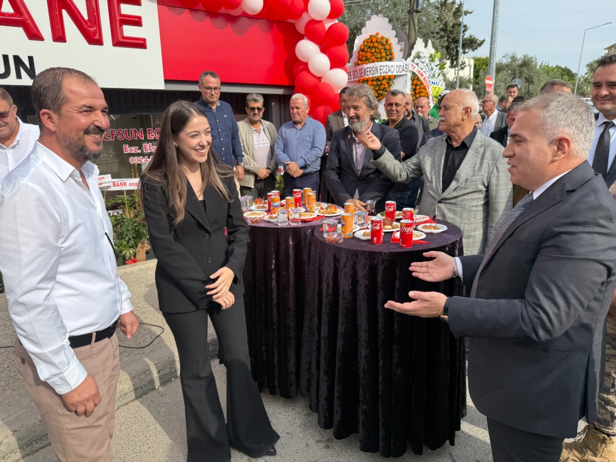 Efsun Eczanesi Anamur’da Törenle Hizmete Açıldı..