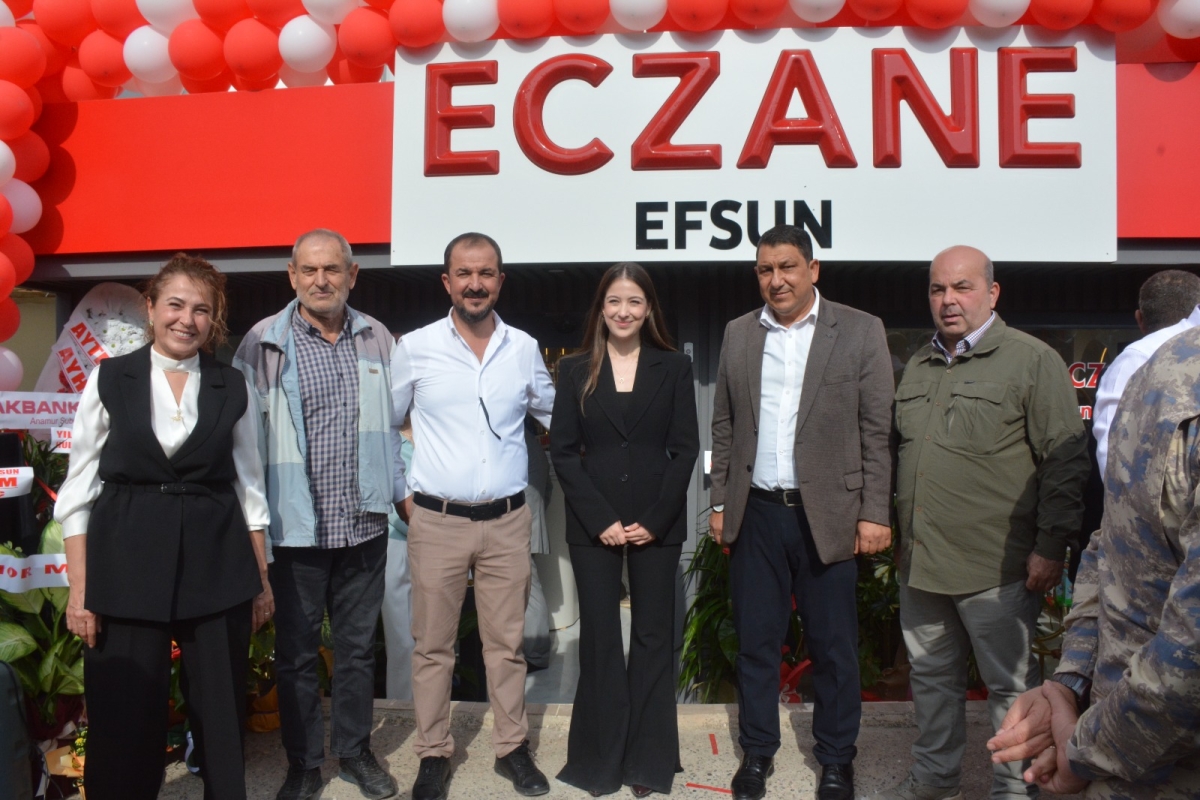 Efsun Eczanesi Anamur’da Törenle Hizmete Açıldı..