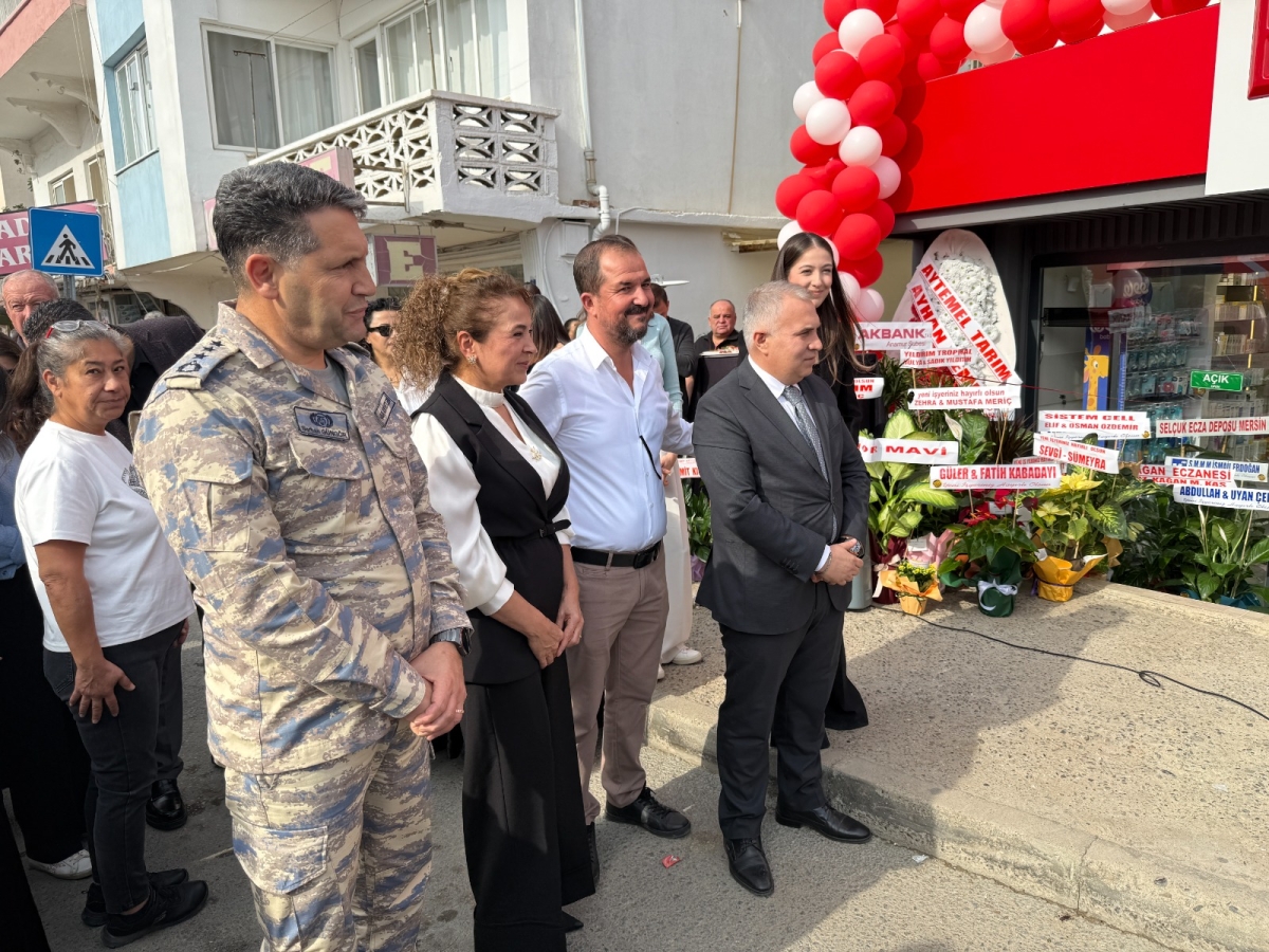 Efsun Eczanesi Anamur’da Törenle Hizmete Açıldı..