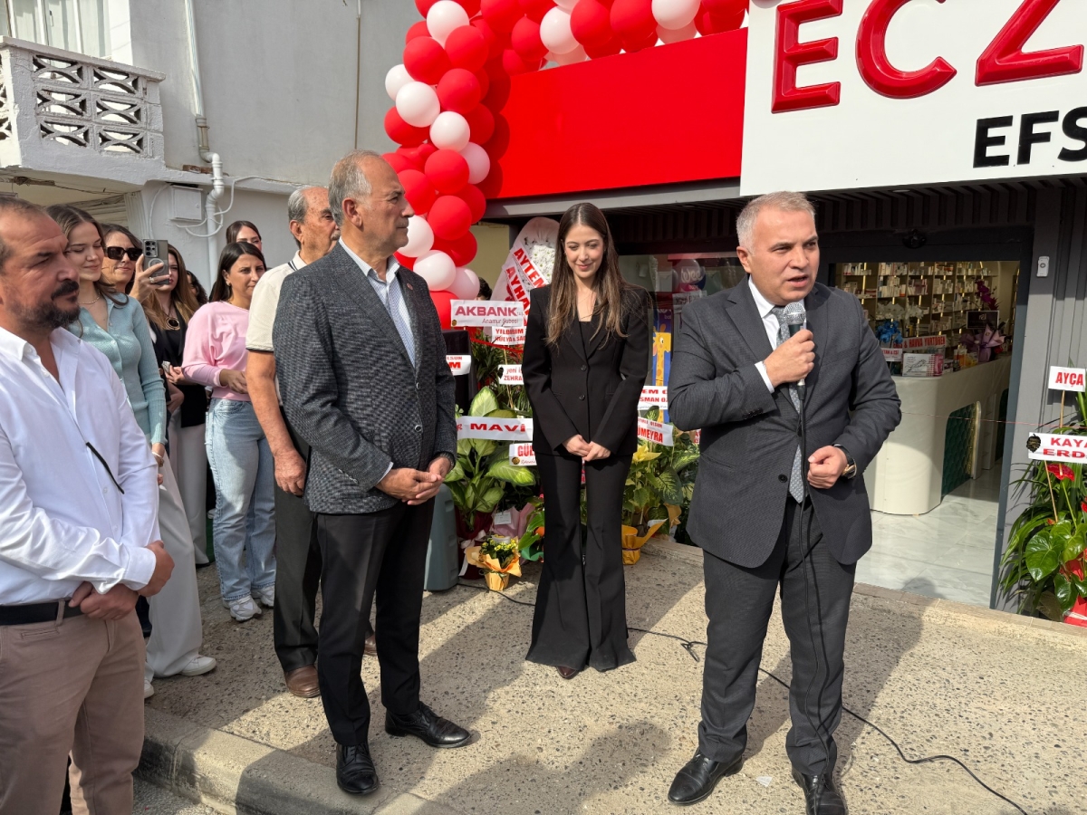 Efsun Eczanesi Anamur’da Törenle Hizmete Açıldı..