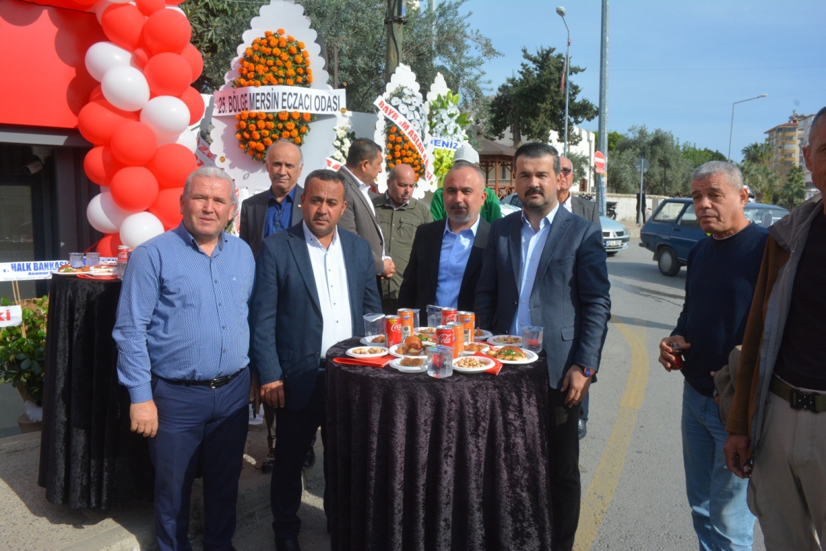 Efsun Eczanesi Anamur’da Törenle Hizmete Açıldı..