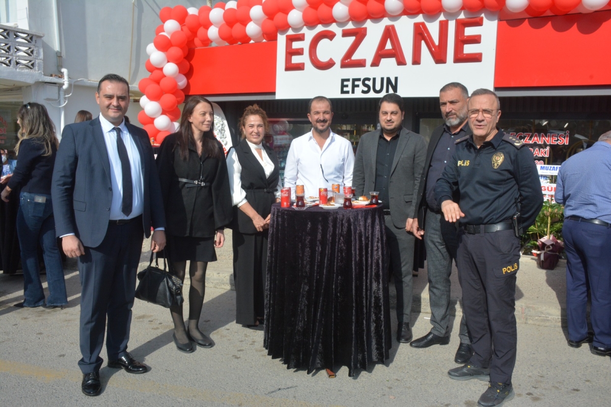 Efsun Eczanesi Anamur’da Törenle Hizmete Açıldı..