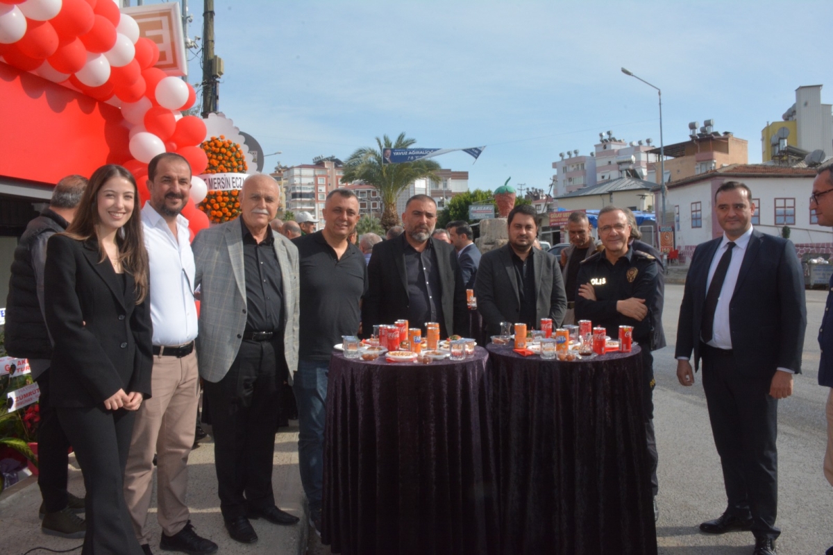 Efsun Eczanesi Anamur’da Törenle Hizmete Açıldı..