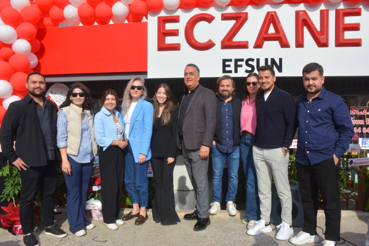 Efsun Eczanesi Anamur’da Törenle Hizmete Açıldı..