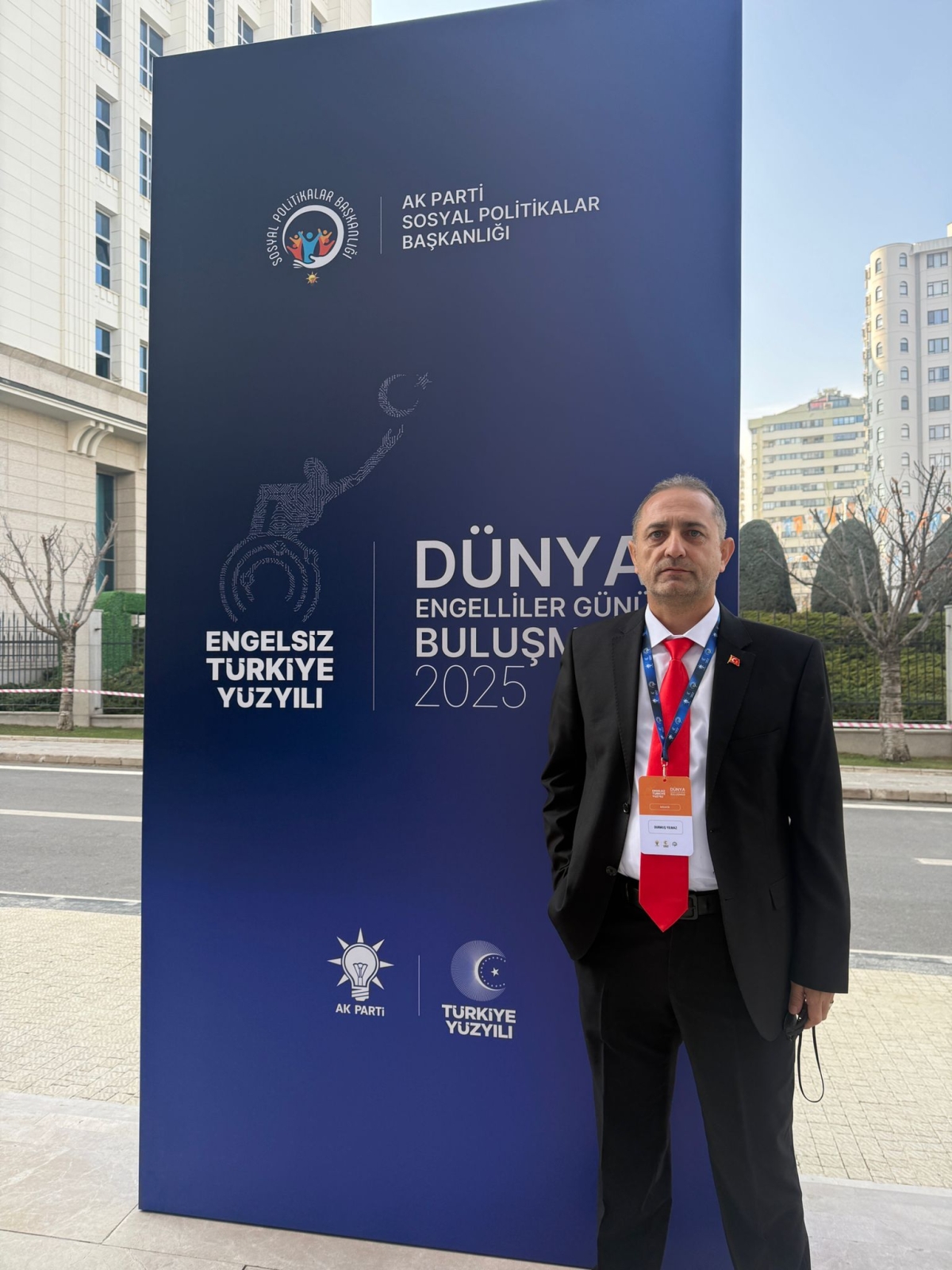 Engelsiz Türkiye Yılı Programında Durmuş Yılmaz Mersini Temsil Etti..