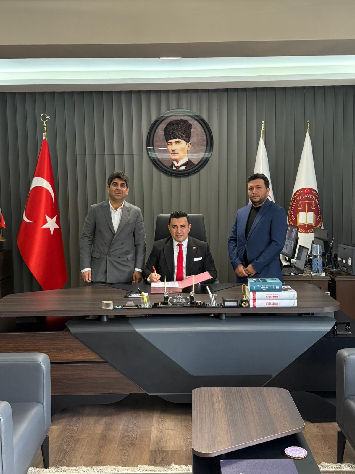 Anamur’da 33 Dairelik Adliye Lojmanı İçin İmzalar Atıldı