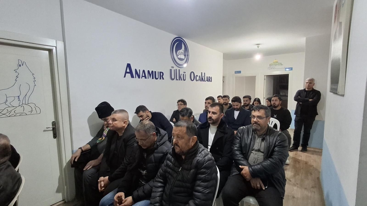 Anamur Ülkü Ocakları’ndan Atsız’a Anma Programı..