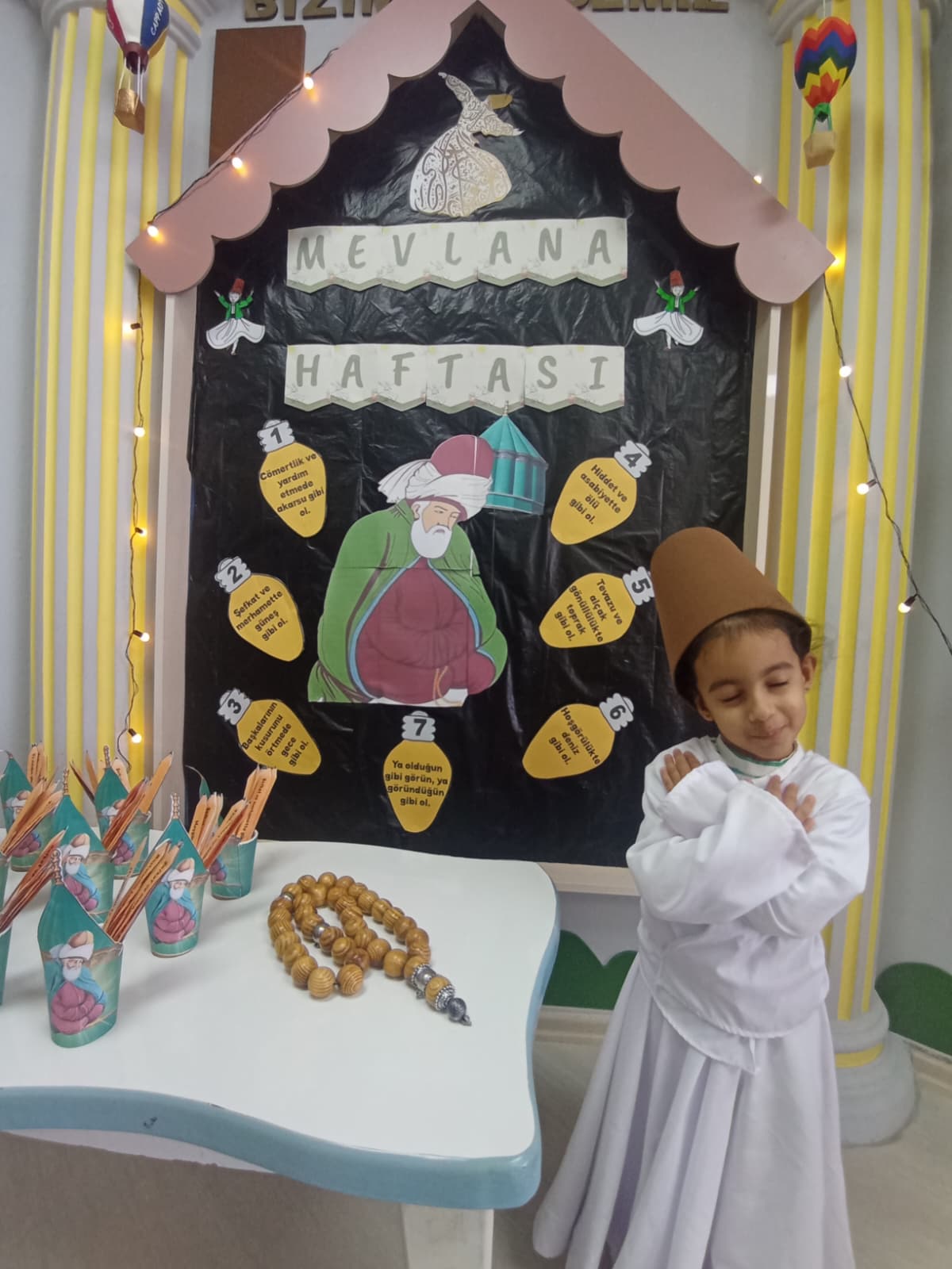 Anamurlu Minikler Mevlana’yı Andı