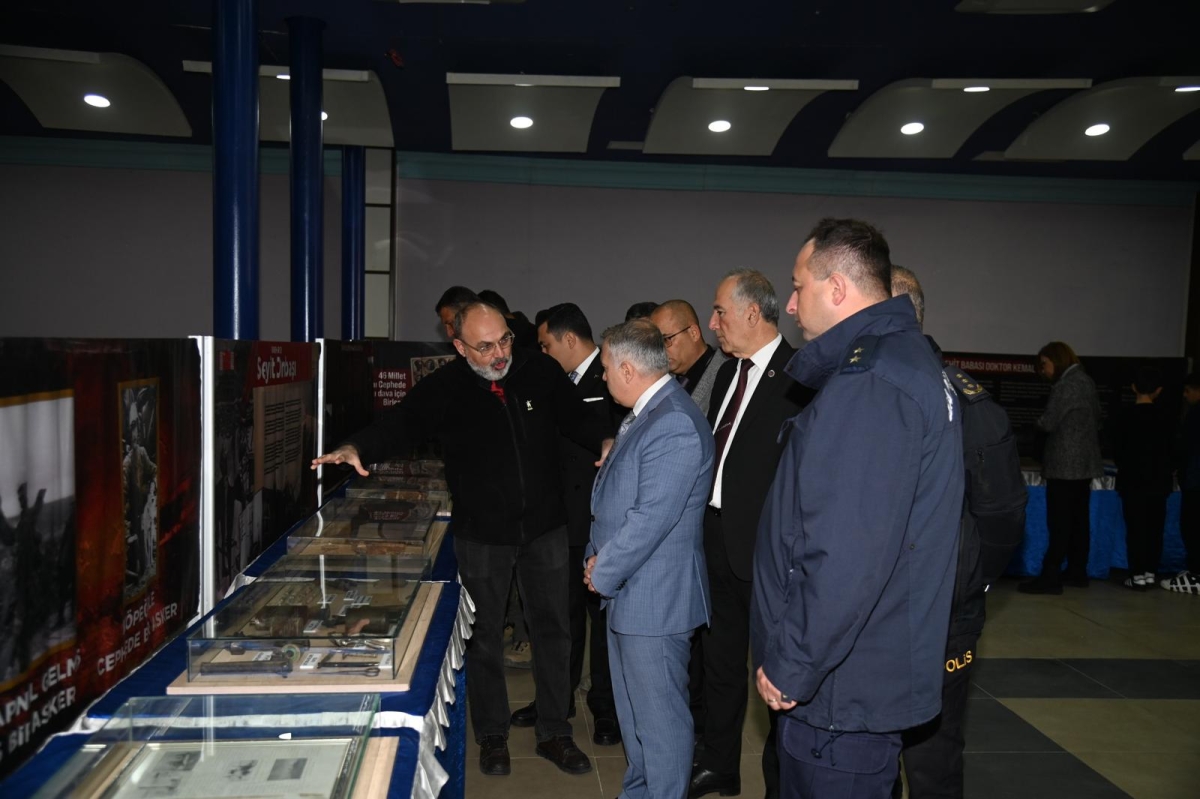 Çanakkale Gezici Müze Sergisi Anamur’da Açıldı..