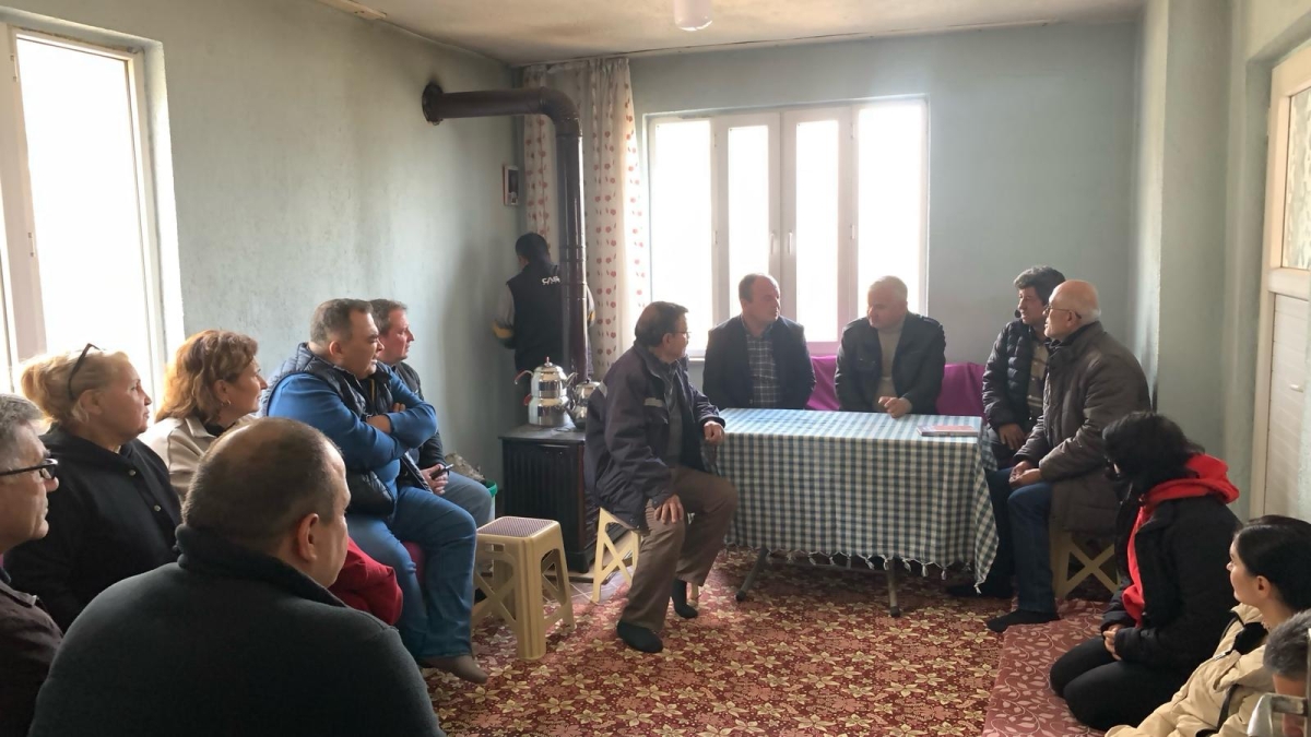 CHP Heyeti Karağa ve Lale Mahallelerini Ziyaret Etti..