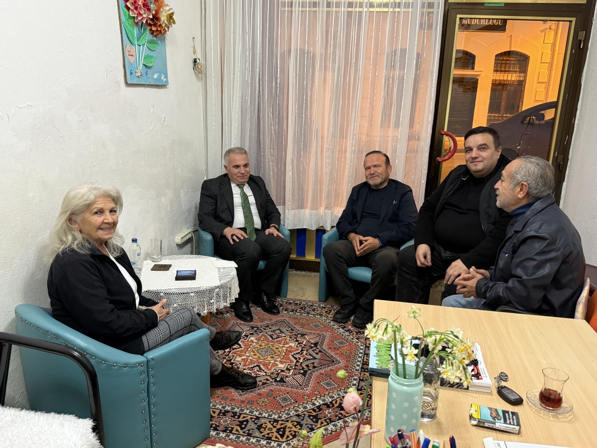 Kaymakam DURU’dan Gazeteciler Cemiyetine 10 Ocak Ziyareti..