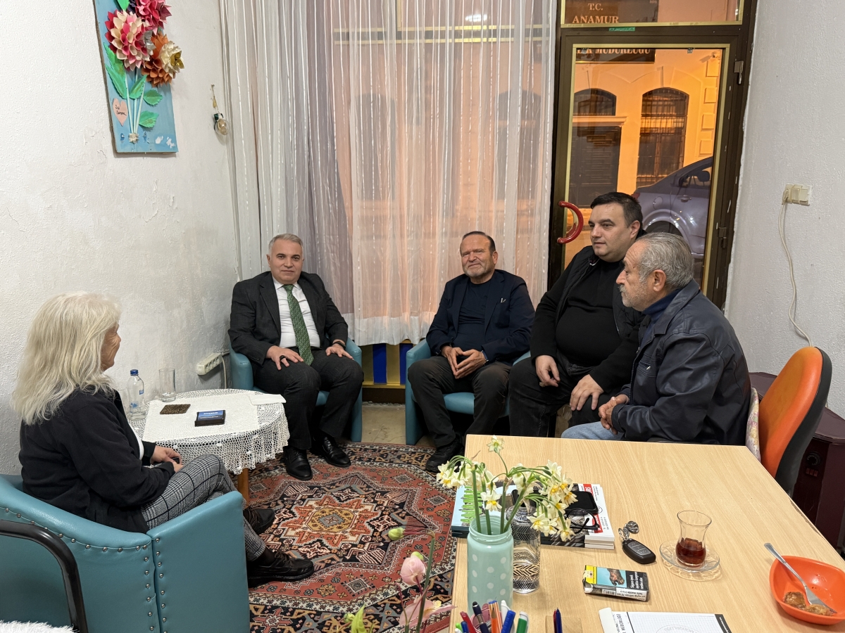 Kaymakam DURU’dan Gazeteciler Cemiyetine 10 Ocak Ziyareti..
