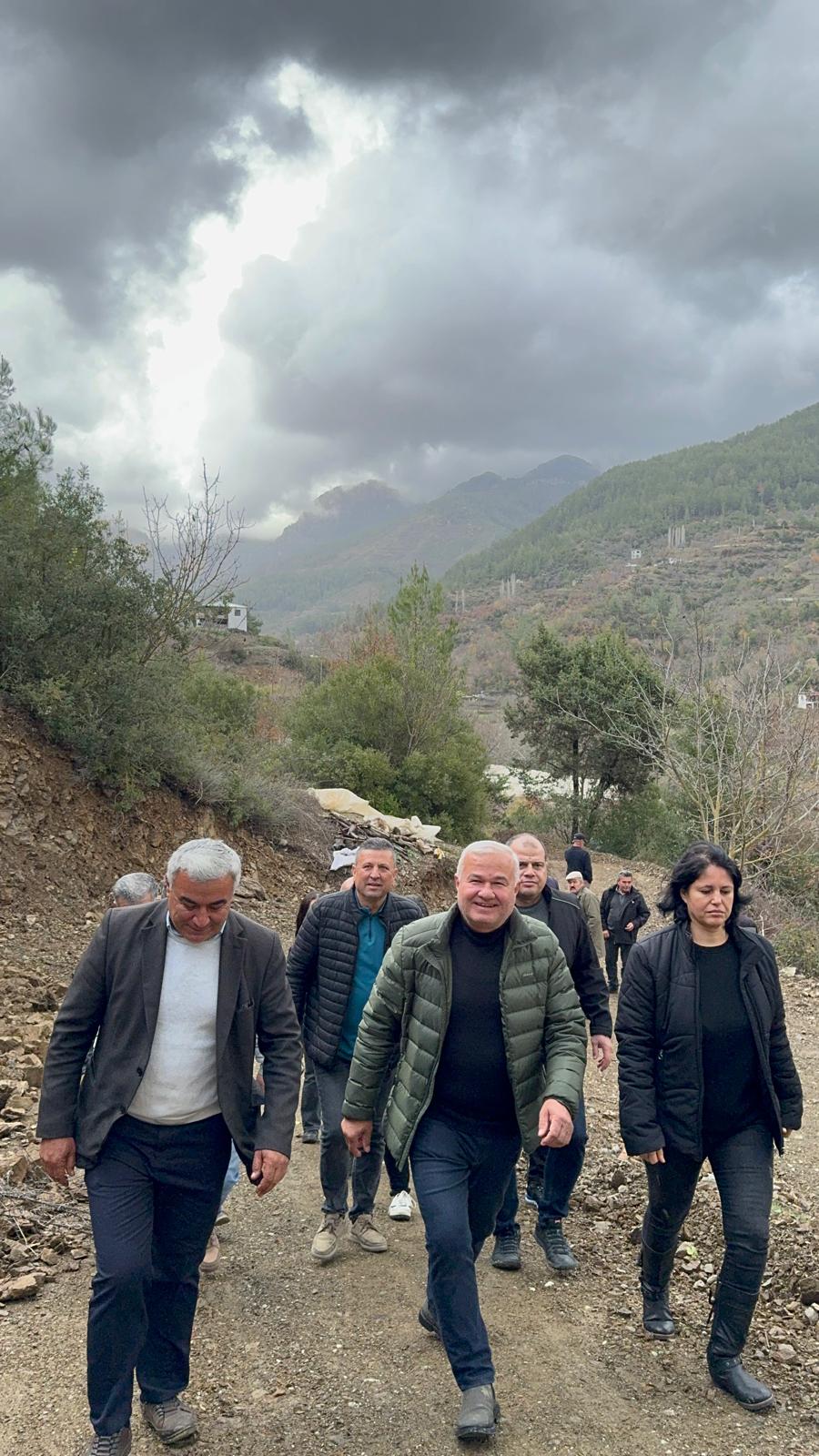 CHP Anamur İlçe Yönetimi Güngören ve Çamlıpınar’da Vatandaşlarla Buluştu..