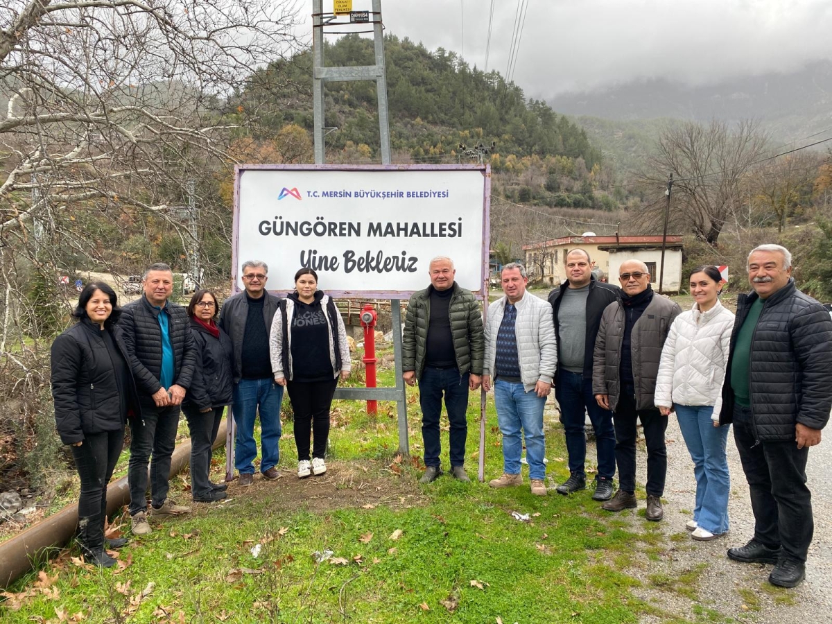 CHP Anamur İlçe Yönetimi Güngören ve Çamlıpınar’da Vatandaşlarla Buluştu..