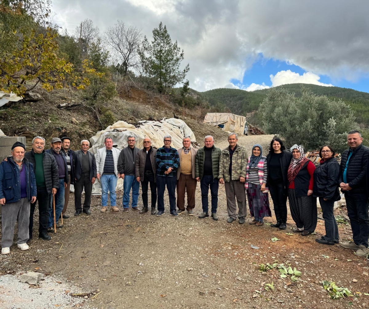 CHP Anamur İlçe Yönetimi Güngören ve Çamlıpınar’da Vatandaşlarla Buluştu..