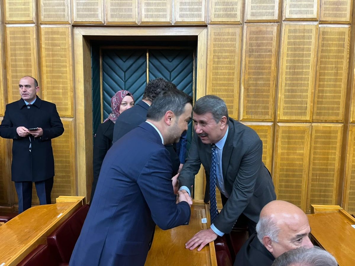 MHP Anamur ilçe Teşkilatı TBMM Grup Toplantısına Katıldı..