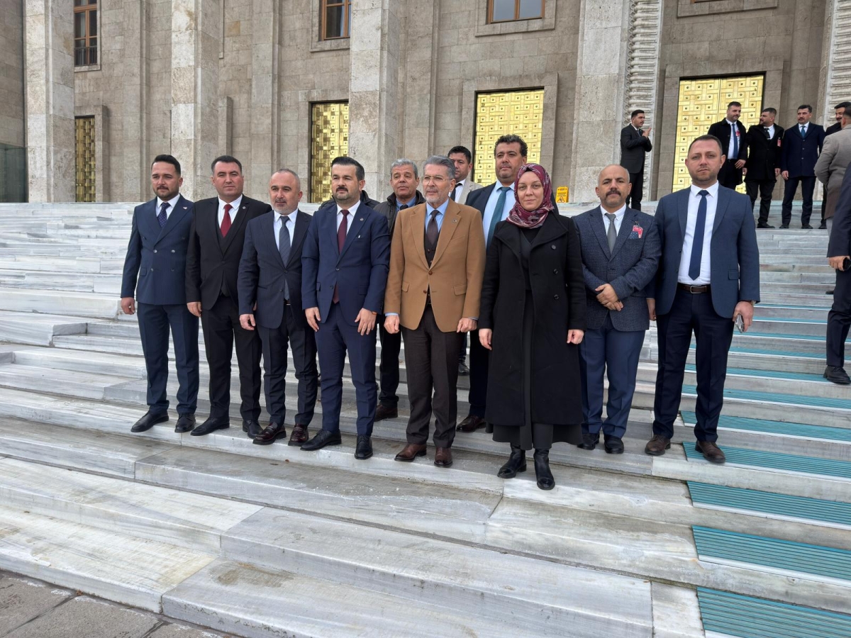 MHP Anamur ilçe Teşkilatı TBMM Grup Toplantısına Katıldı..