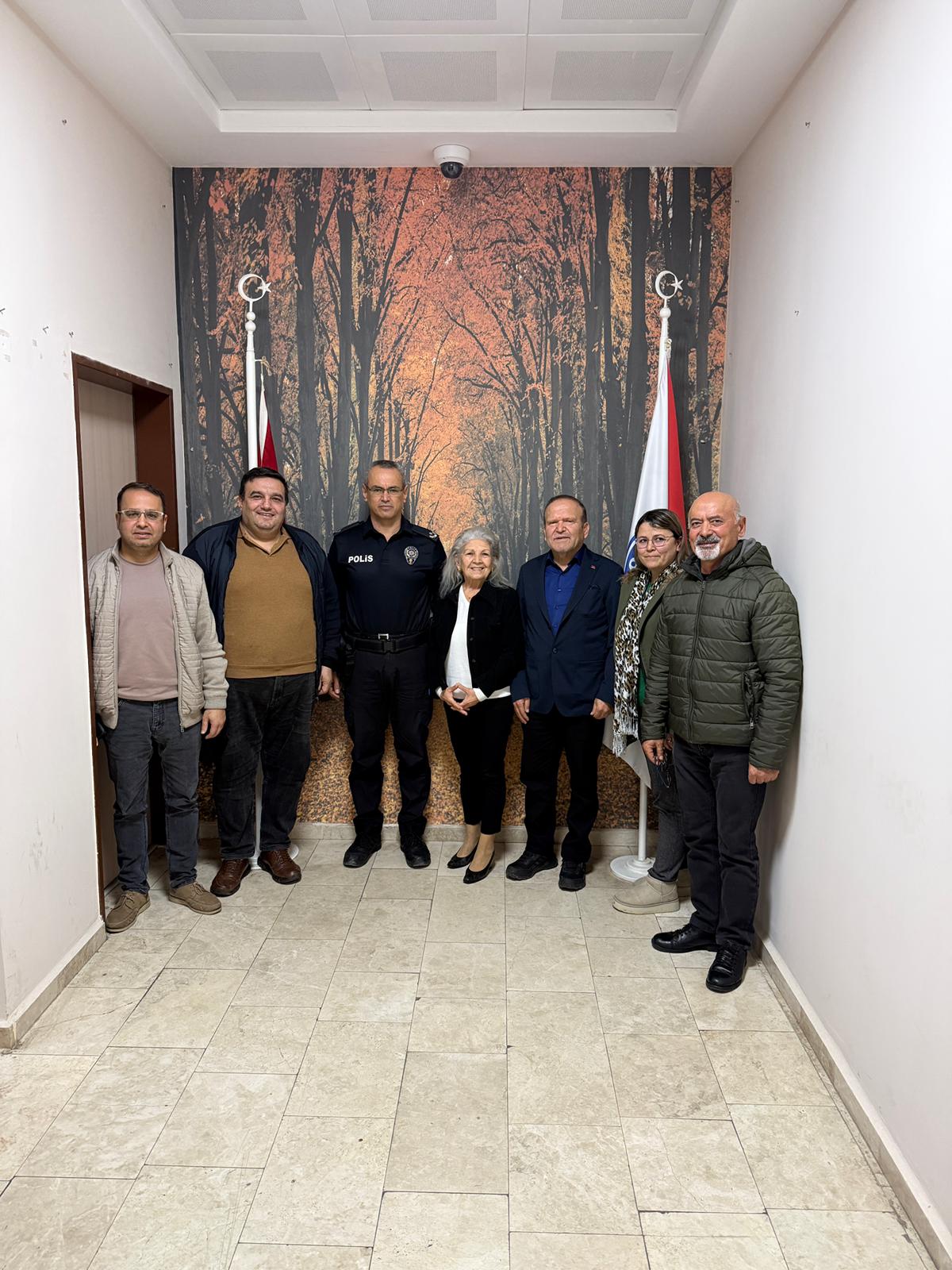 Anamur Gazeteciler Cemiyeti’nden İlçe Emniyet Müdürü Doğanay’a Ziyaret..