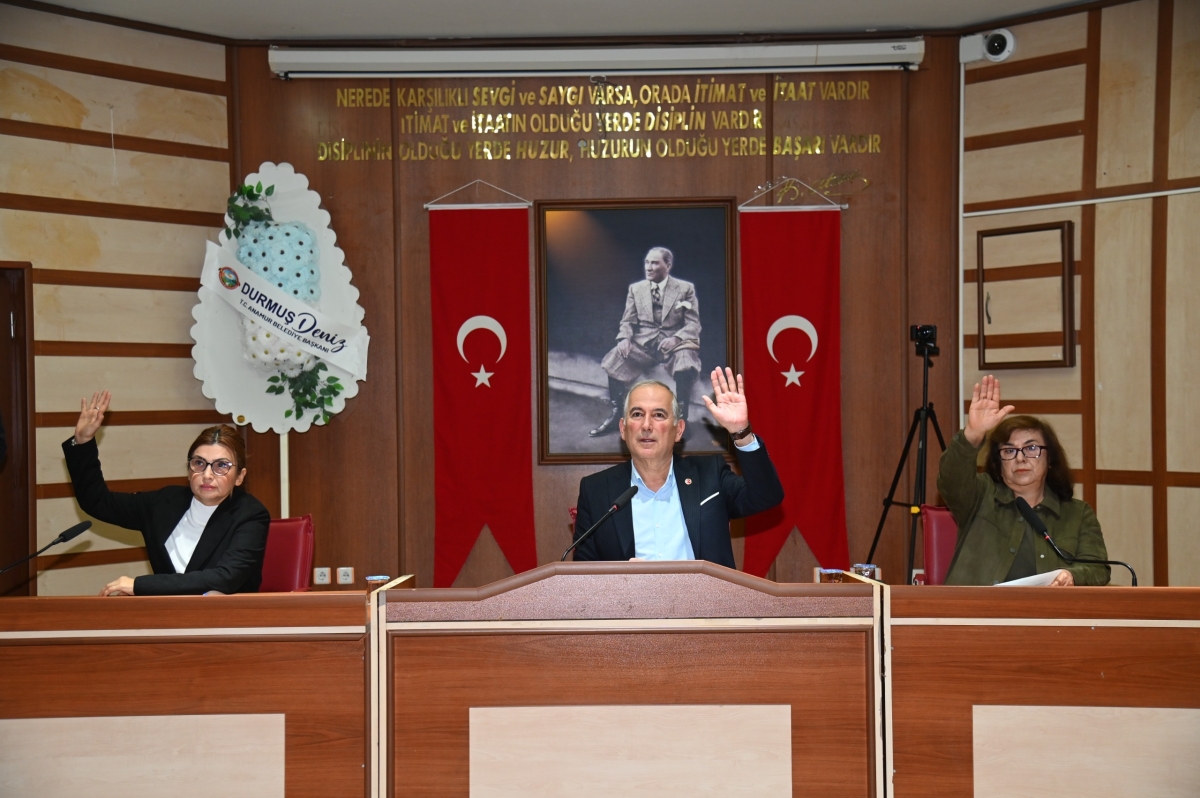 Anamur Belediye Meclisi’nden 6 Şubat Depreminde Hayatını Kaybedenlere Vefa..