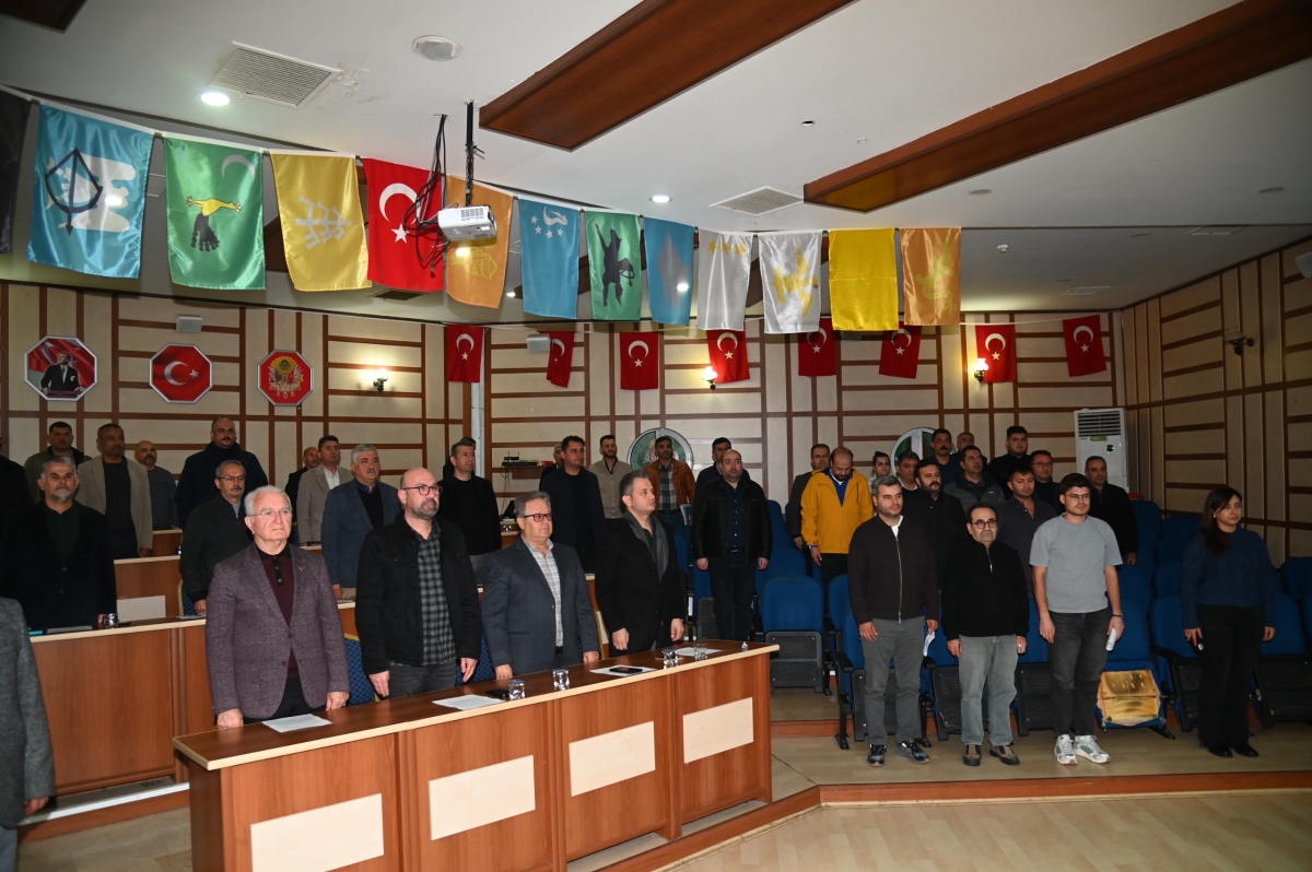 Anamur Belediye Meclisi’nden 6 Şubat Depreminde Hayatını Kaybedenlere Vefa..