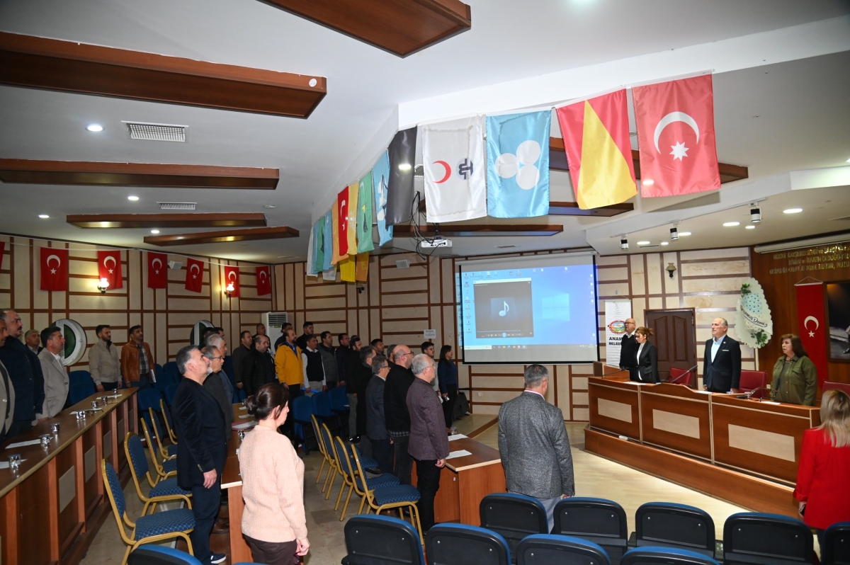 Anamur Belediye Meclisi’nden 6 Şubat Depreminde Hayatını Kaybedenlere Vefa..