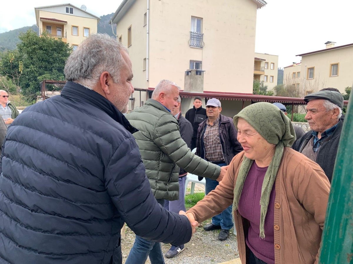 CHP Anamur İlçe Örgütü Ormancık ve Sarıağaç’ta Halkla Buluştu..