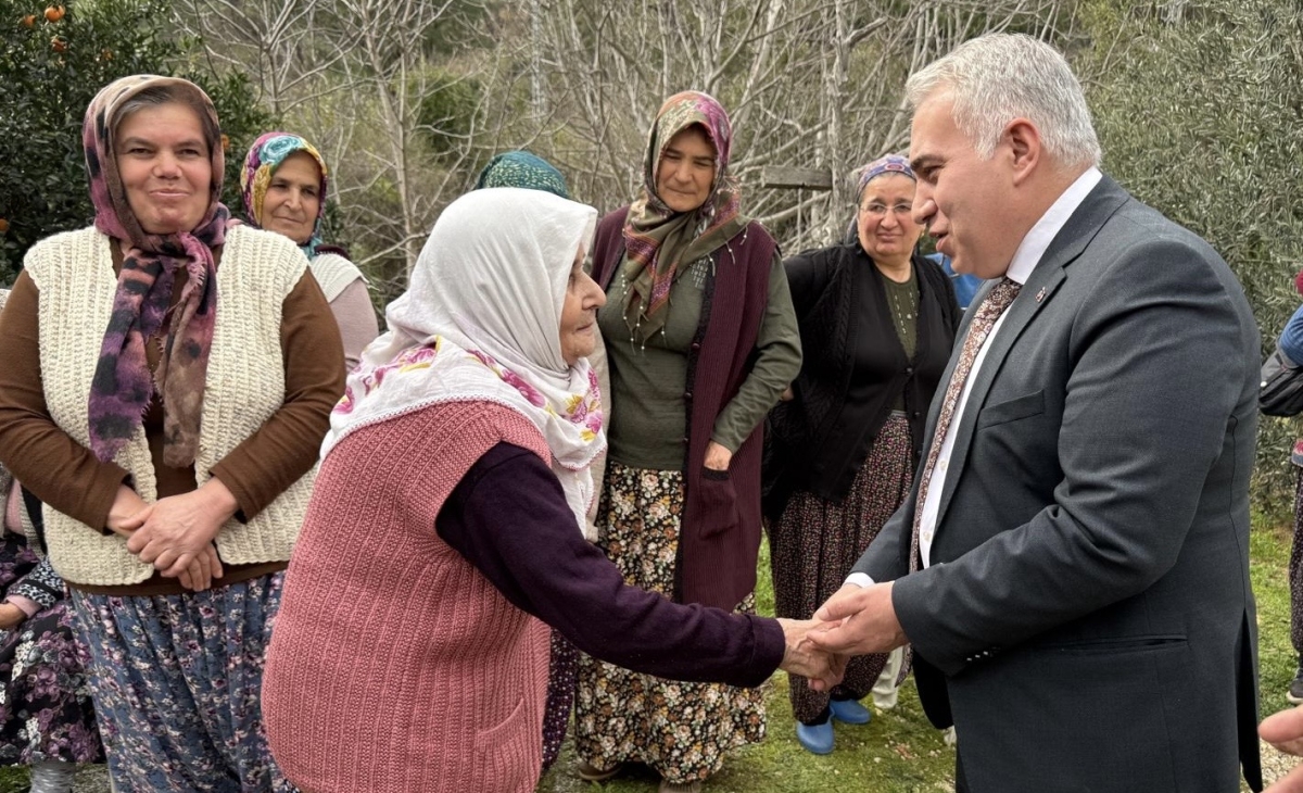 Kaymakam Duru Kükür mahallelerinde vatandaşlarla buluştu