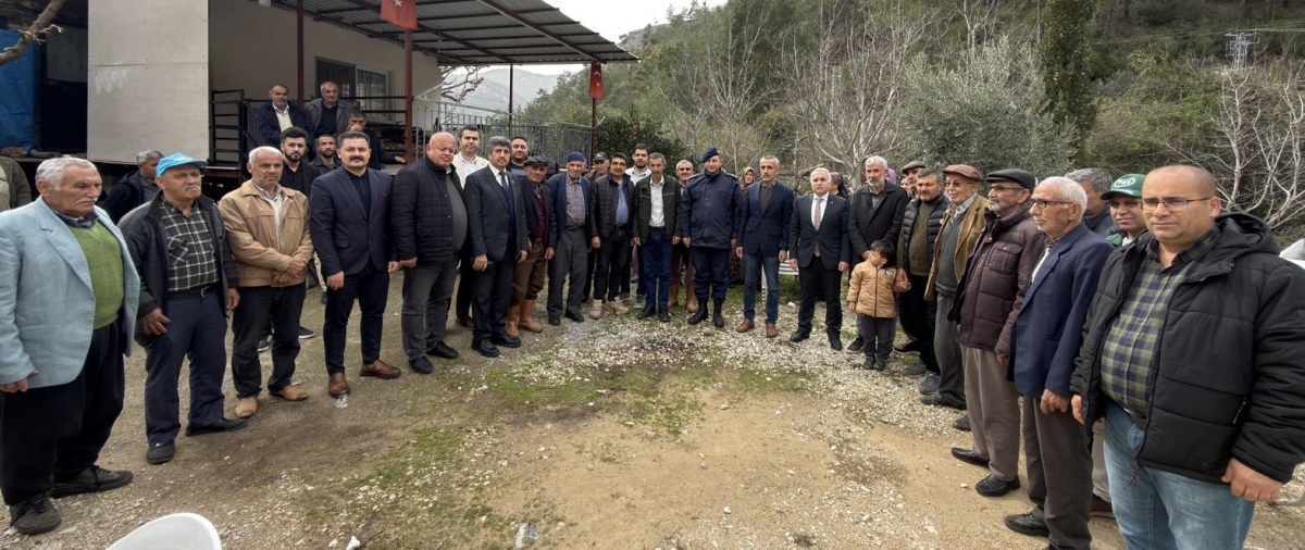 Kaymakam Duru Kükür mahallelerinde vatandaşlarla buluştu