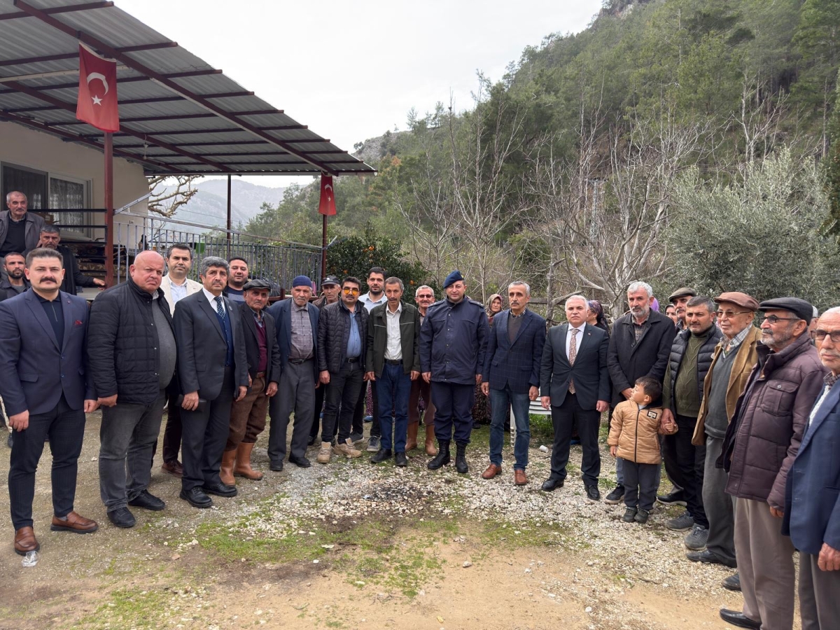 Kaymakam Duru Kükür mahallelerinde vatandaşlarla buluştu
