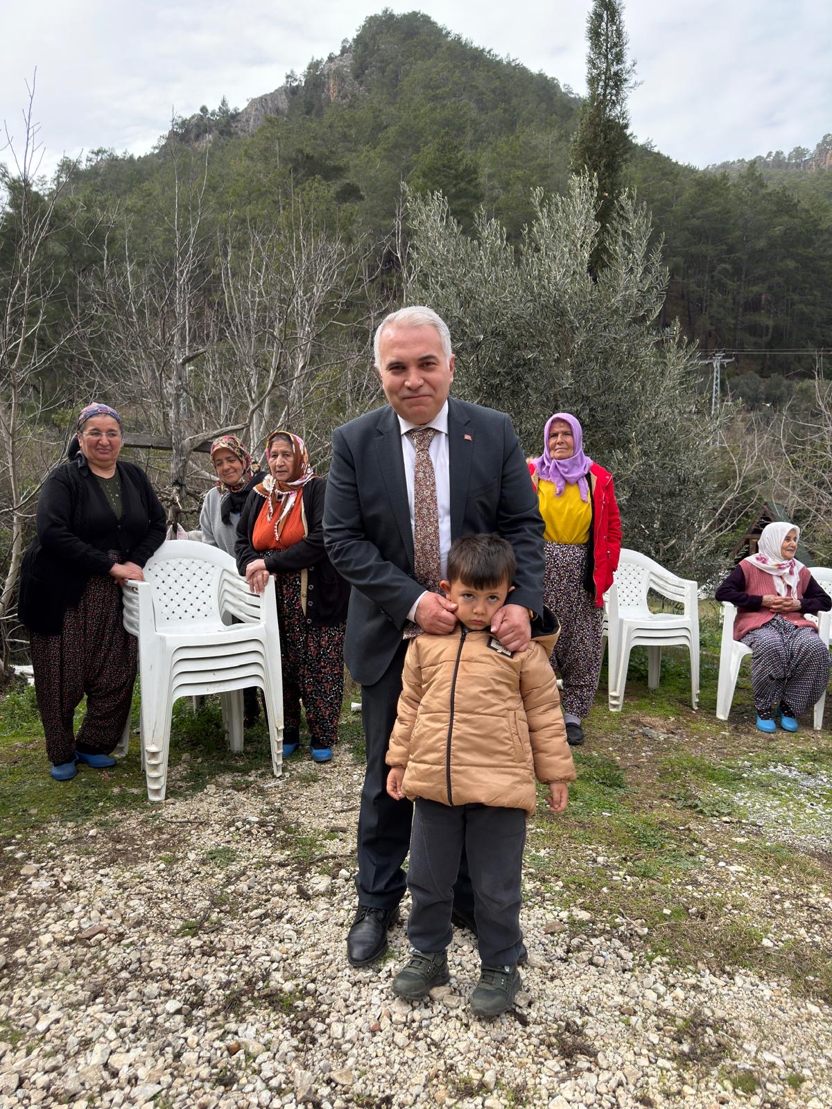 Kaymakam Duru Kükür mahallelerinde vatandaşlarla buluştu