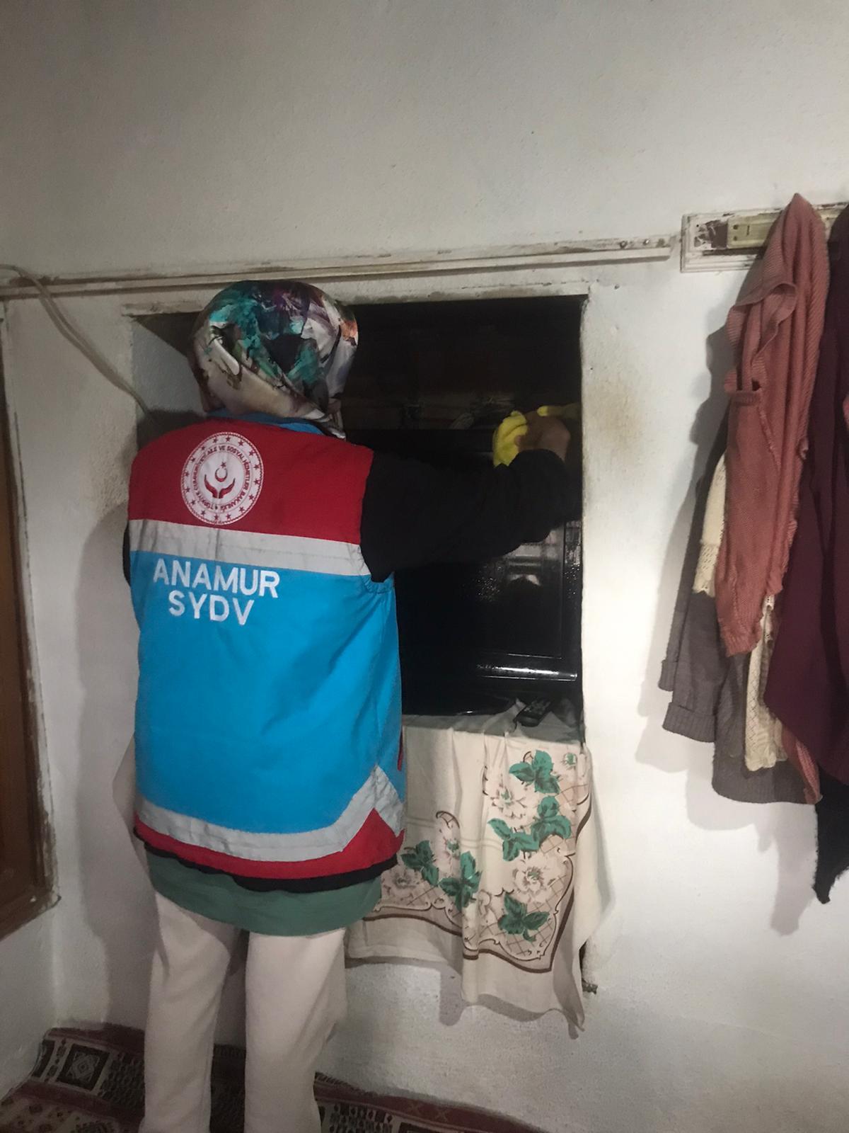 Anamur’da Yaşlı ve Engellilere “Vefa” Desteği