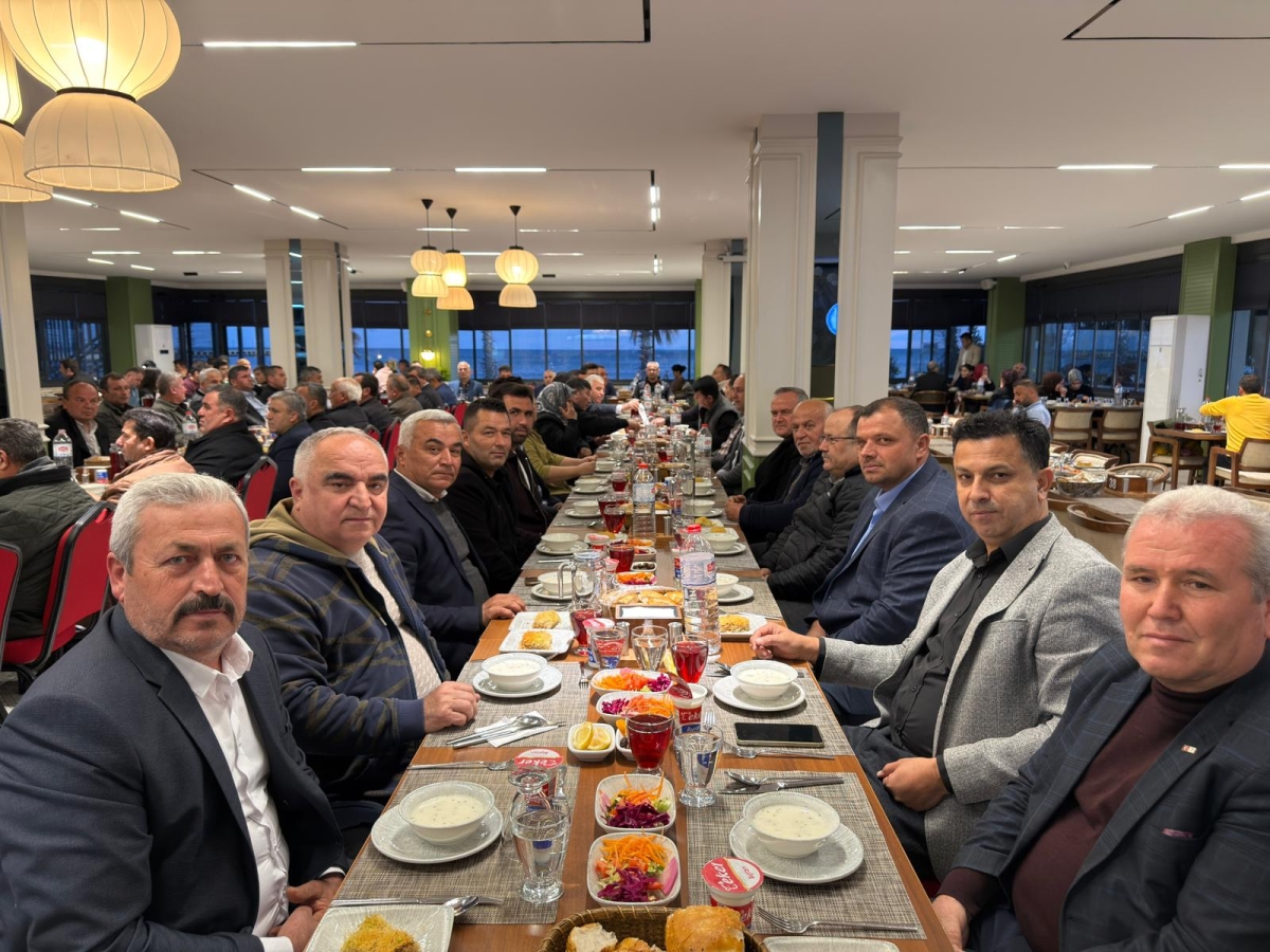 Kaymakam Kemal Duru, Muhtarlarla İftar Programında Bir Araya Geldi