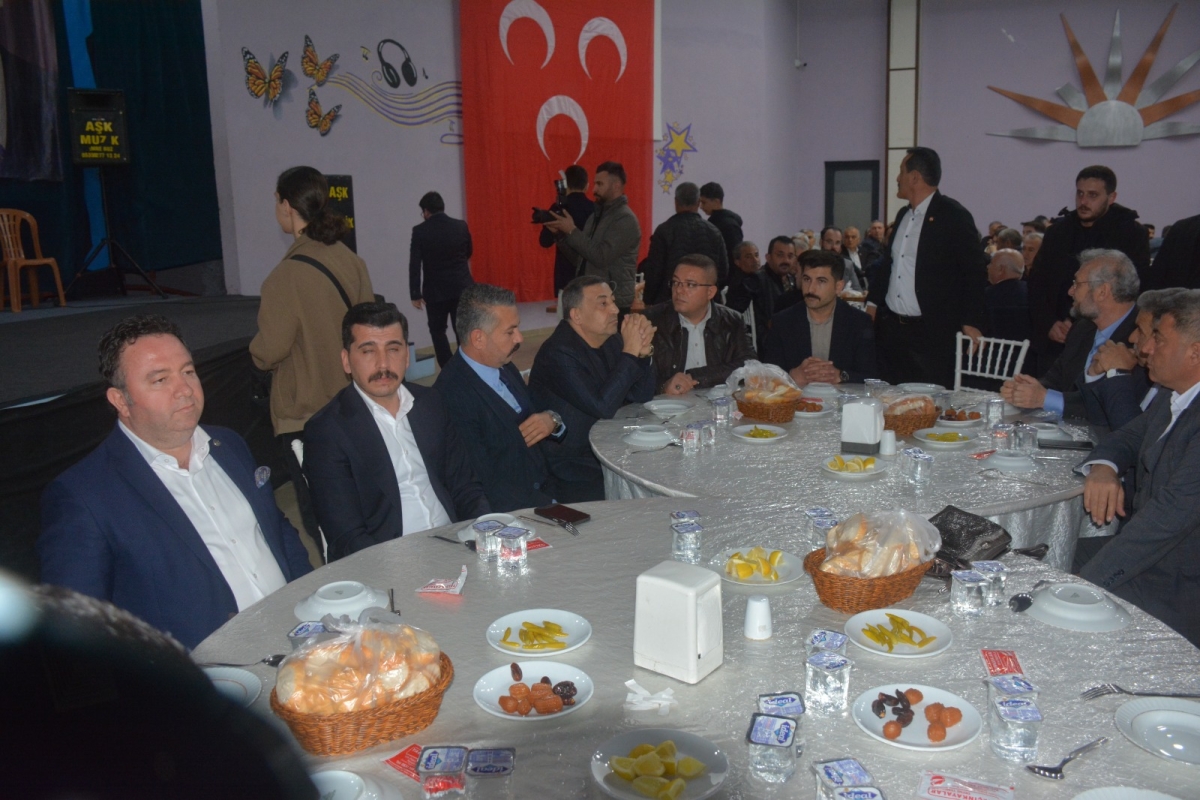 MHP Anamur İlçe Teşkilatı’ndan Yoğun Katılımlı İftar Programı