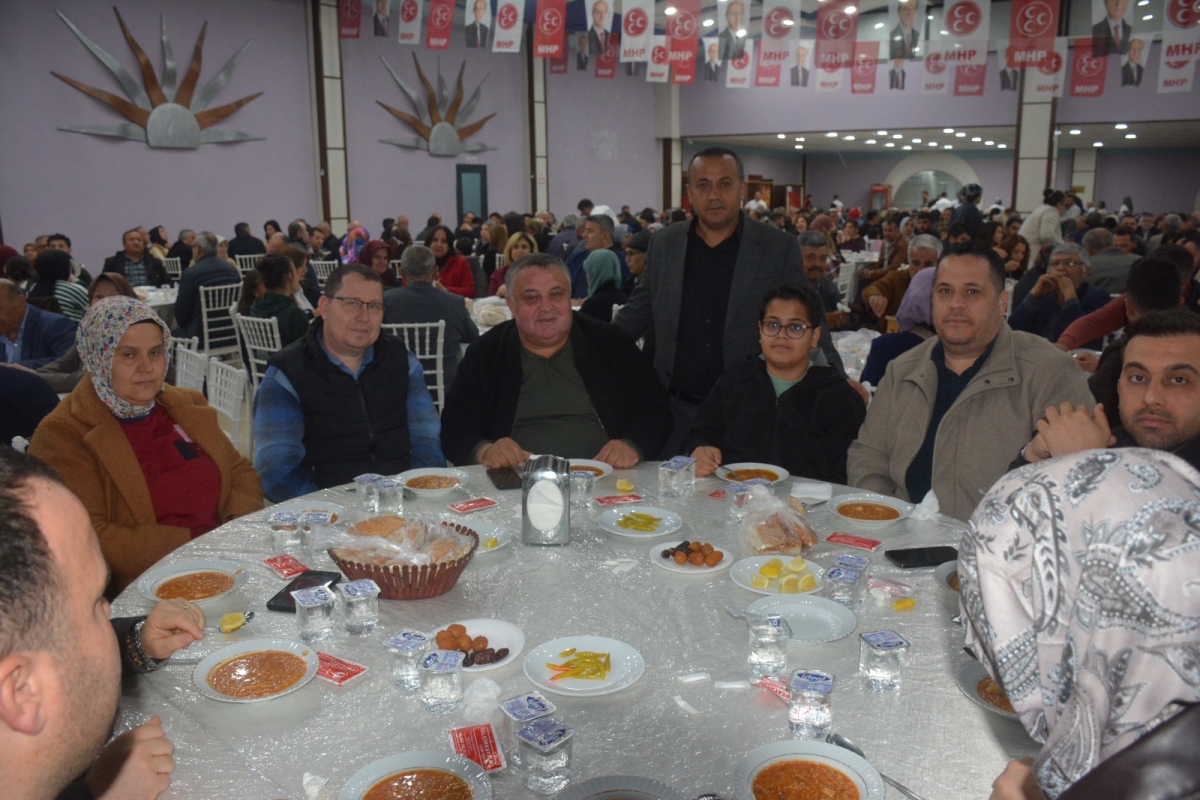 MHP Anamur İlçe Teşkilatı’ndan Yoğun Katılımlı İftar Programı