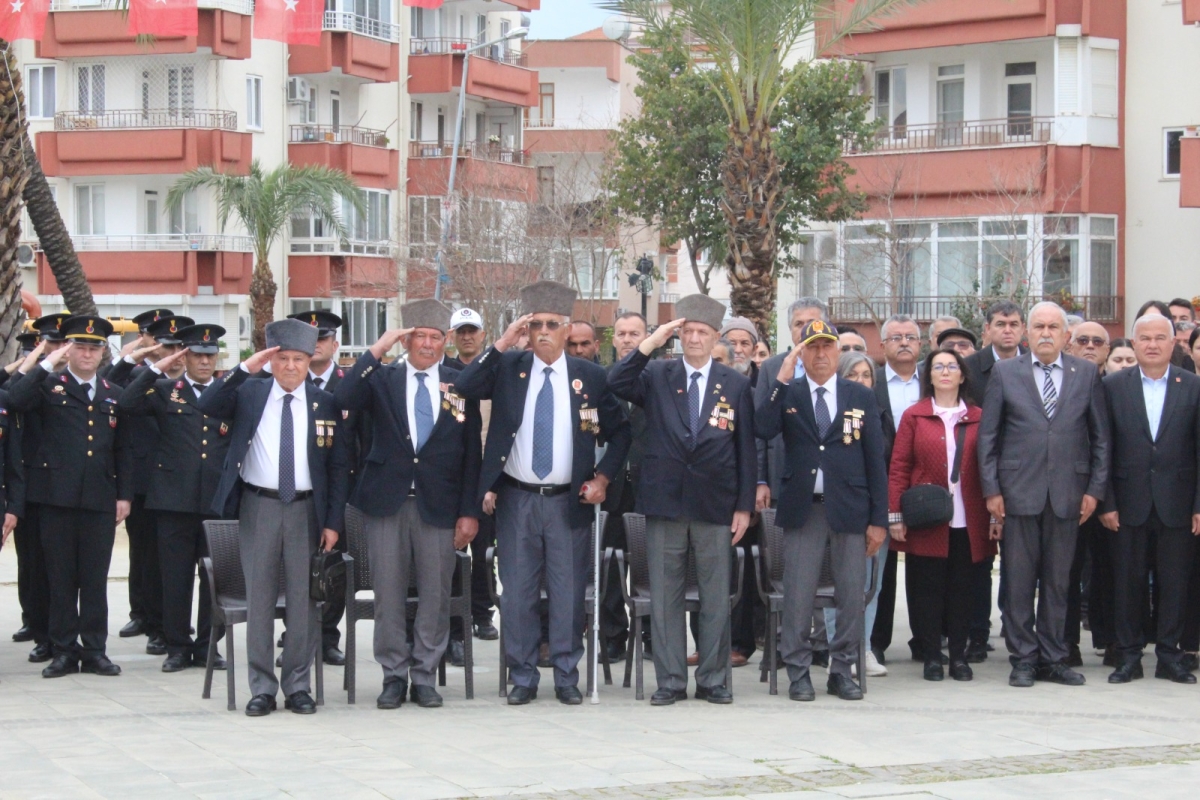 Anamur'da 18 Mart şehitleri Anma Günü Çelek Sunumu