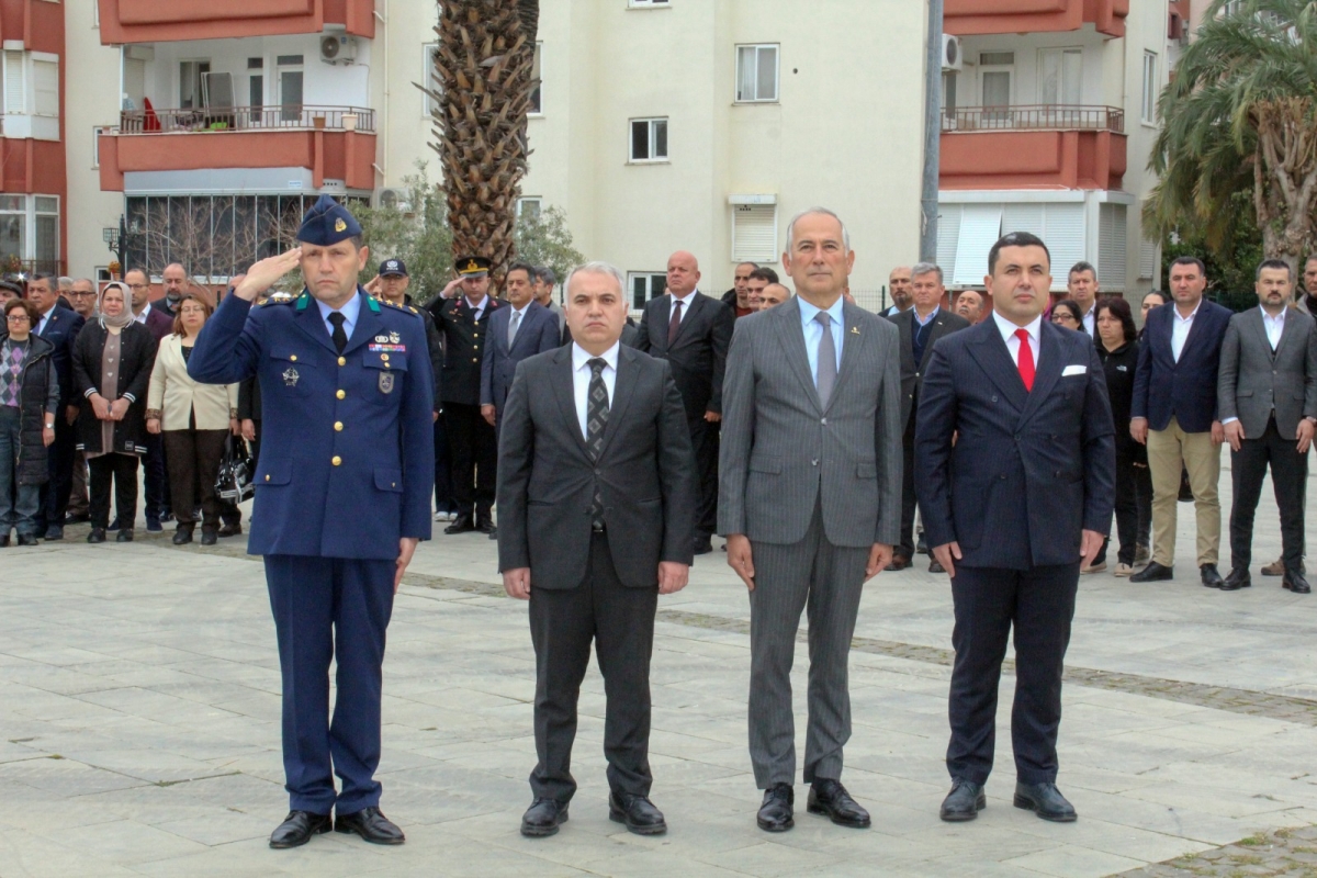 Anamur'da 18 Mart şehitleri Anma Günü Çelek Sunumu